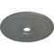 Ekena Millwork Oakleaf Ceiling Medallion (Fits Canopies up to 6 1/4"), 29 1/8"OD x 3 5/8"ID x 1"P, Silver CM29OASLS - alternate 4